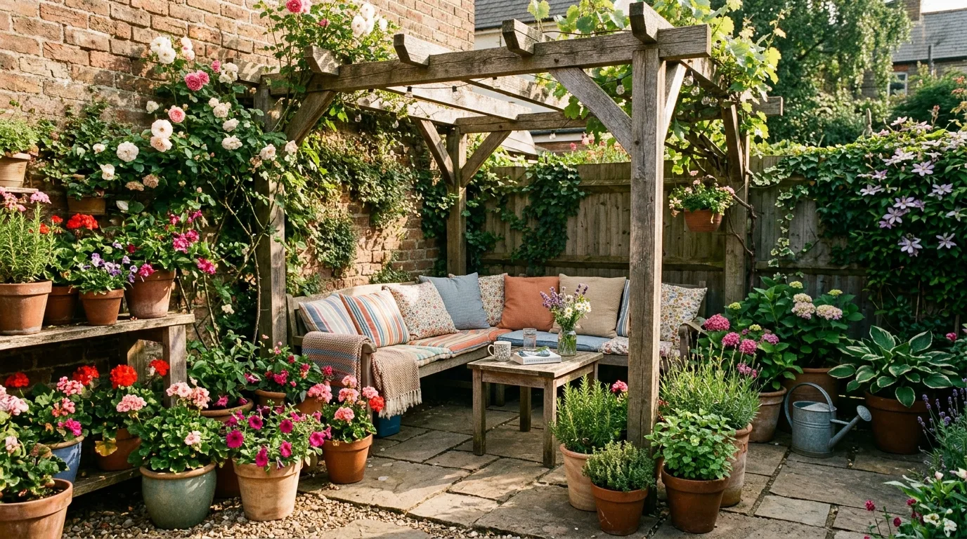 Coordinated Budget Patio Styling